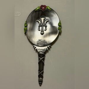Disneyland Beauty & The Beast Loungefly Metal Replica Hand Mirror